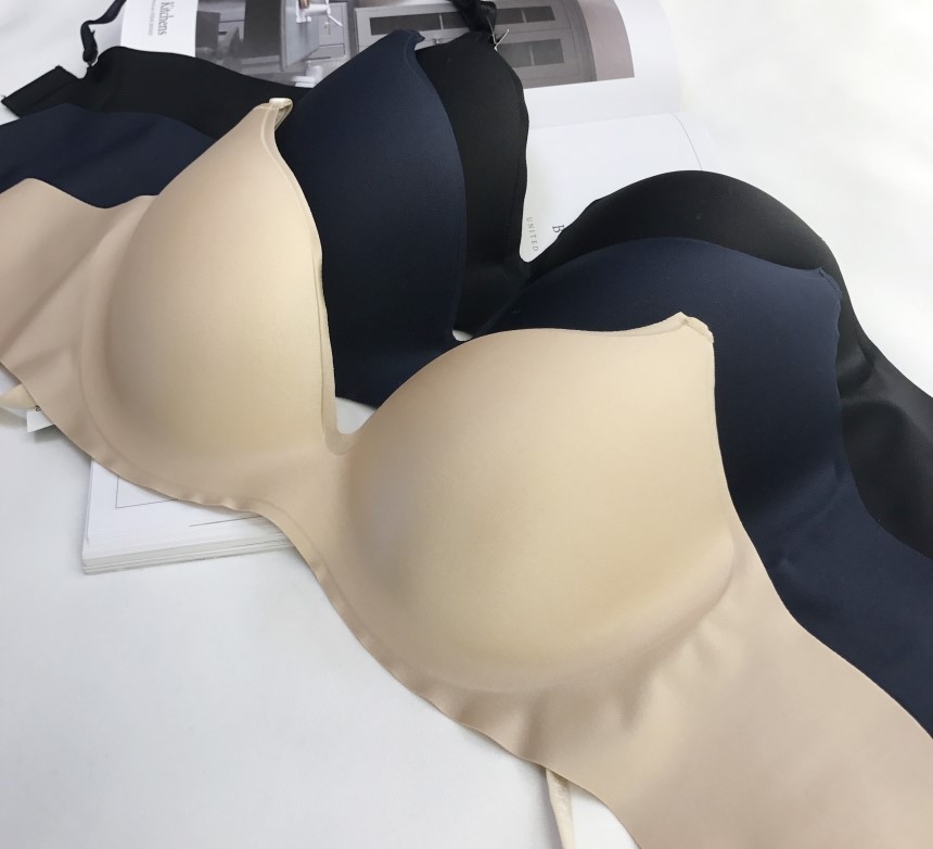 Seamless Noyair Bra Noody Line Soft Cup Wedding Se