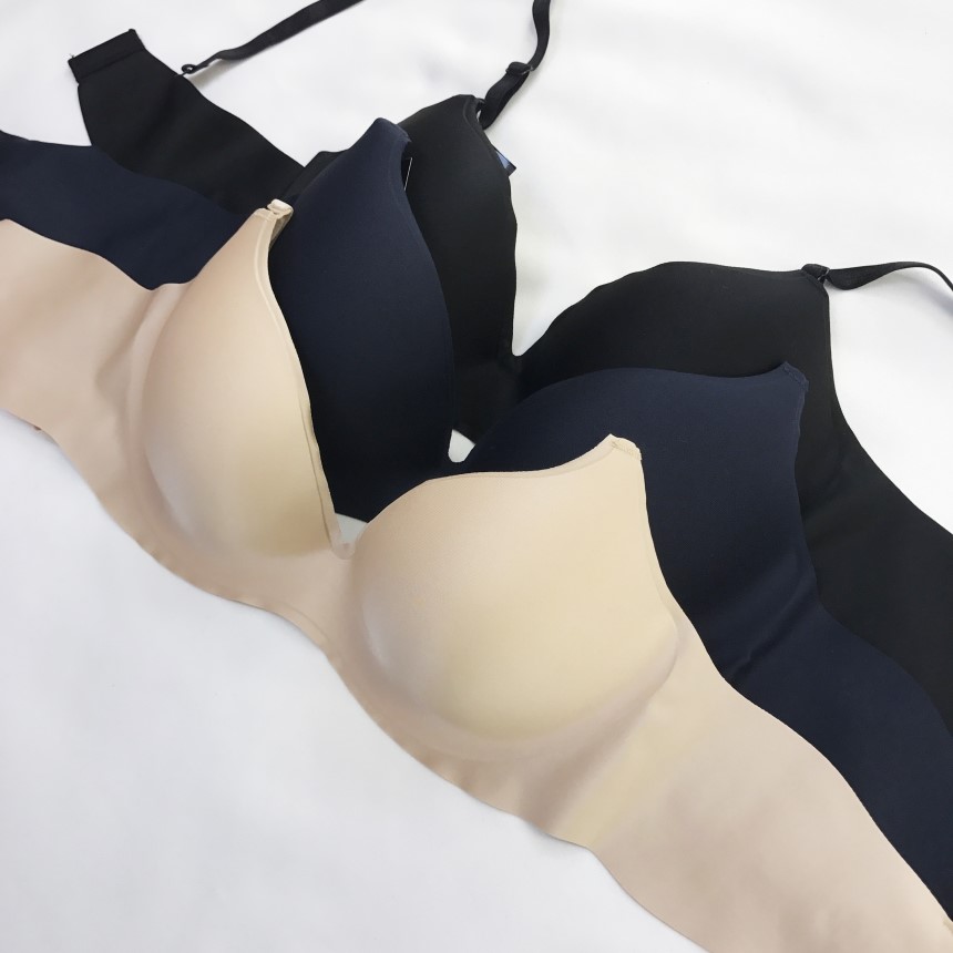 Seamless Noyair Bra Noody Line Soft Cup Wedding Se