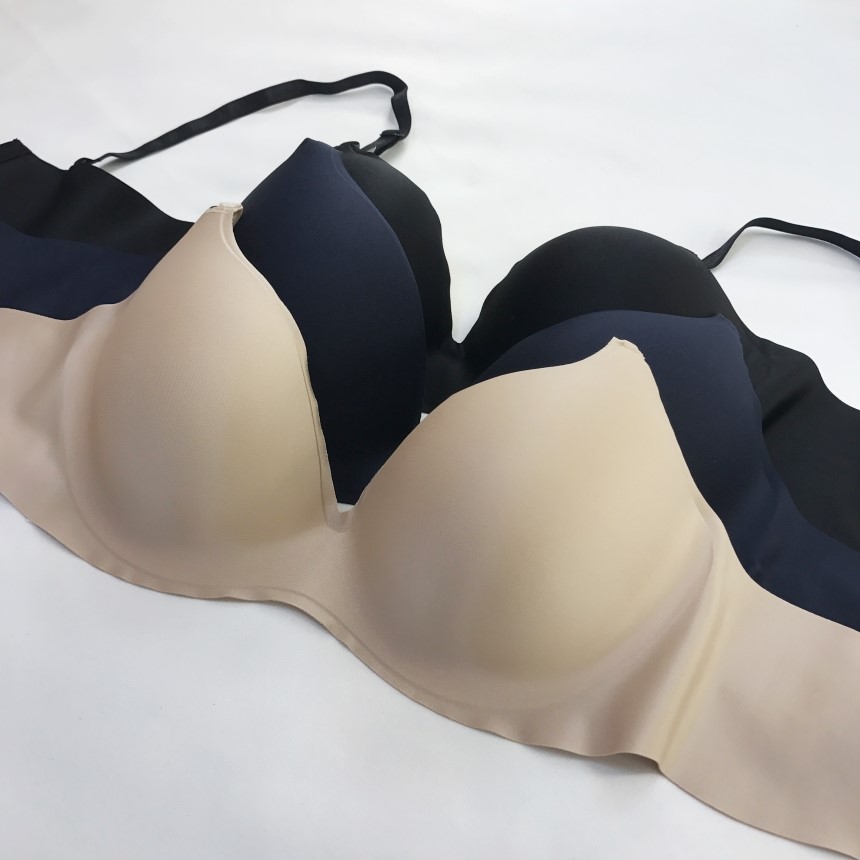 Seamless Noyair Bra Noody Line Soft Cup Wedding Se