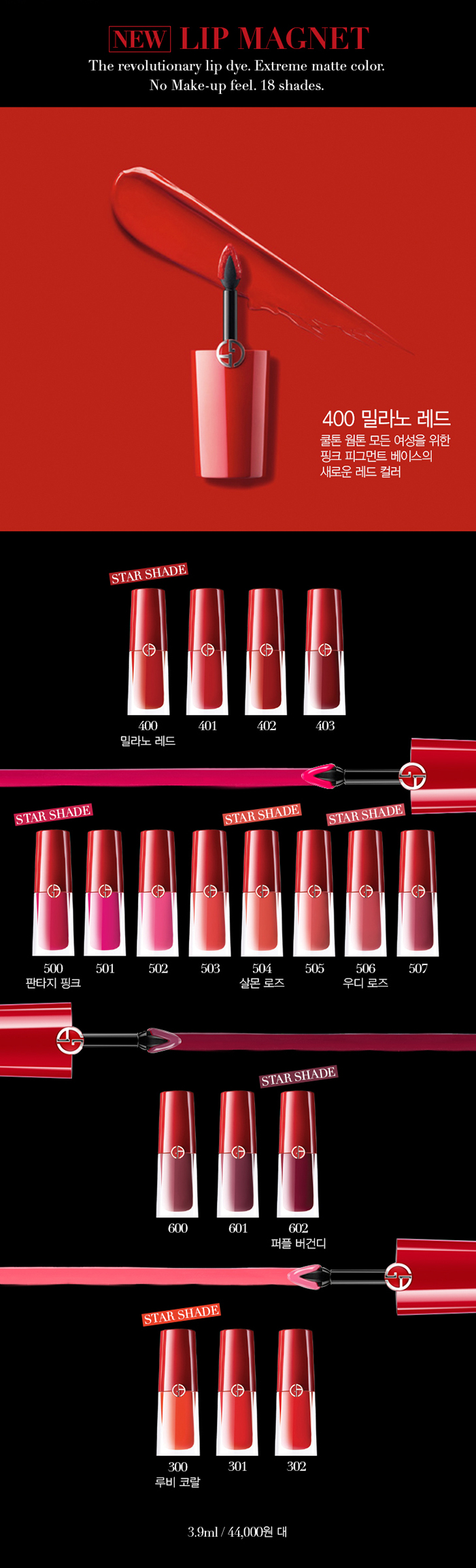 Giorgio Armani Magnet 3.9ml Tint Gift Recommendati