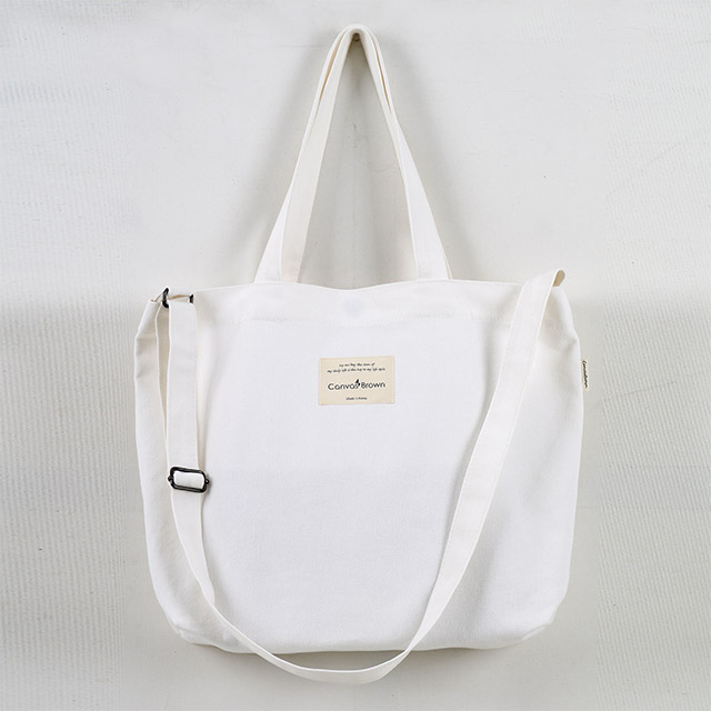 Plain Cross Eco Bag Cloth Bag Shoulder Canvas Brow