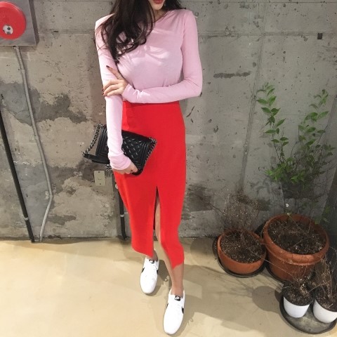 Bikosun sexy tops long skirts Daily look Cody girl