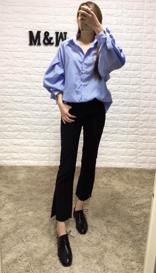 NEW FASHION LADY GIRL Blouse Girl Fall Sleeve Ribb