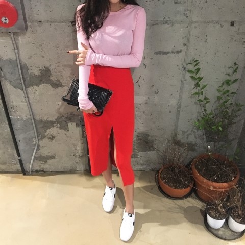 Bikosun sexy tops long skirts Daily look Cody girl