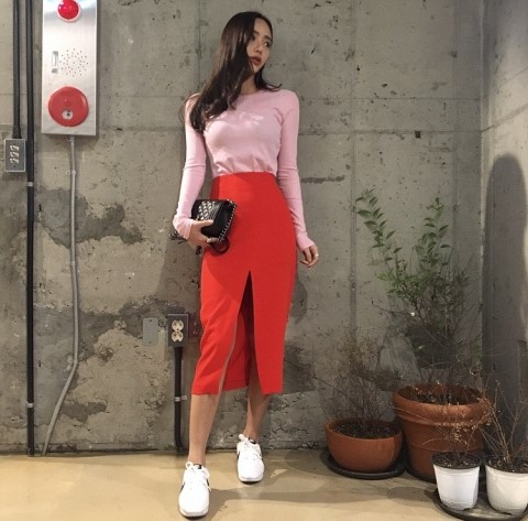 Bikosun sexy tops long skirts Daily look Cody girl