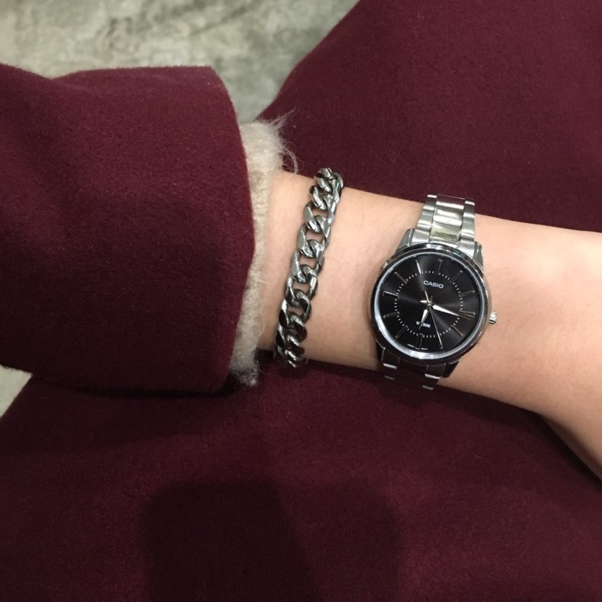 Casio Couple Metal Watch Gift Valentine's Day W