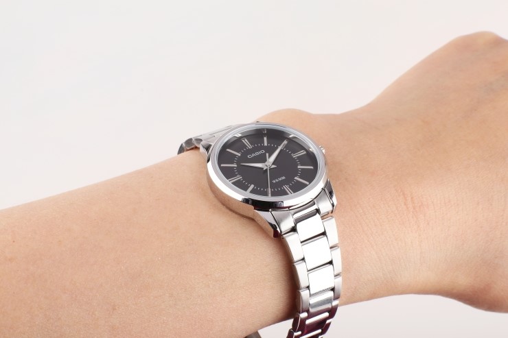 Casio couple metal watch men's girlfriend gift 