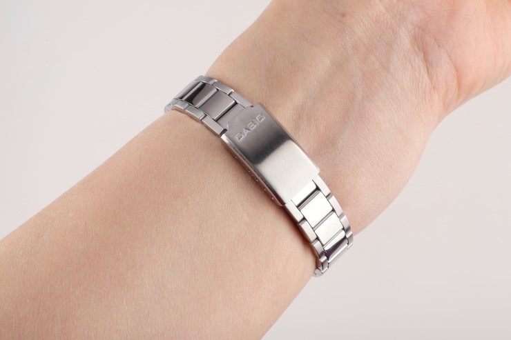 Casio couple metal watch men's girlfriend gift 