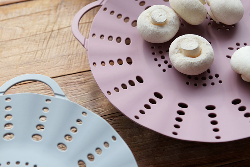 Domestic Non-toxic Silicone Steamer 2 Type 6 Color