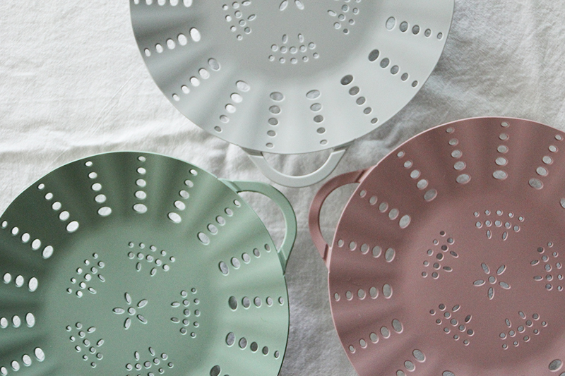 Domestic Non-toxic Silicone Steamer 2 Type 6 Color