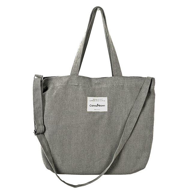 Plain Cross Eco Bag Cloth Bag Shoulder Canvas Brow