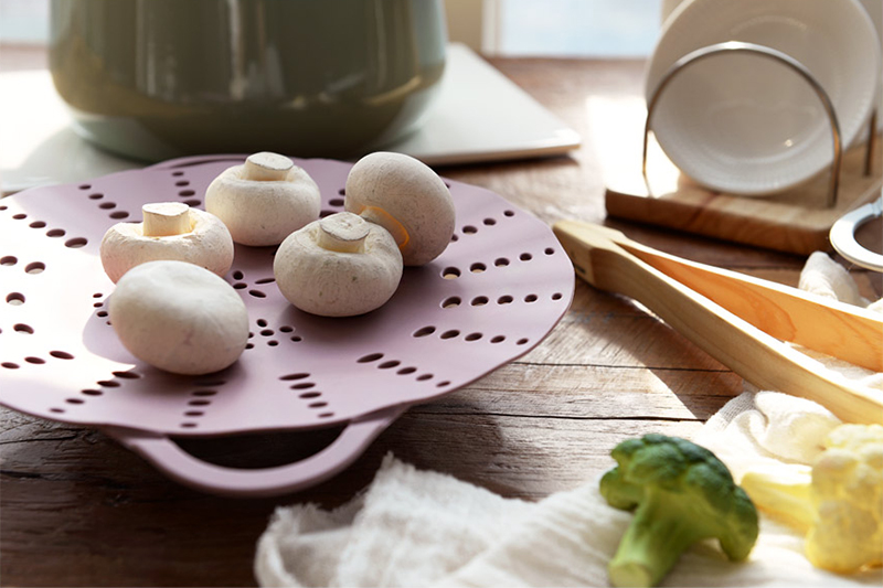 Domestic Non-toxic Silicone Steamer 2 Type 6 Color