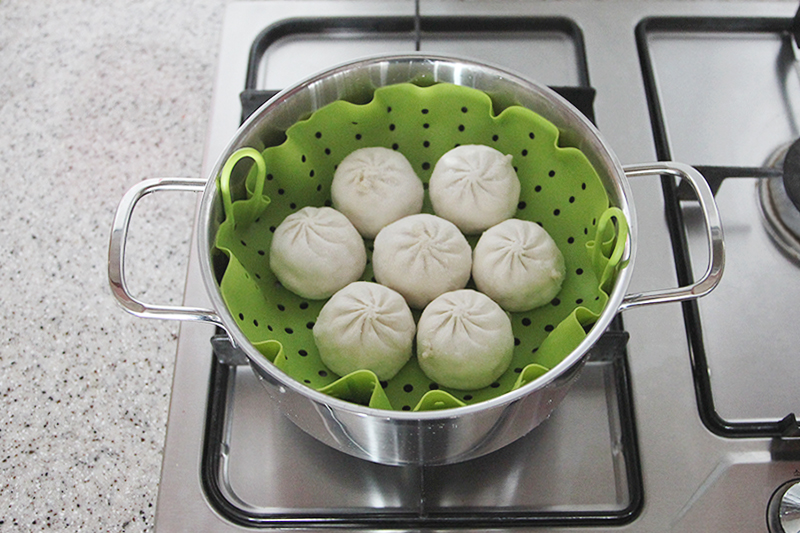 Domestic Non-toxic Silicone Steamer 2 Type 6 Color