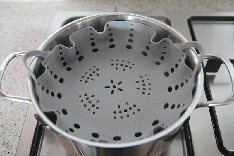 Domestic Non-toxic Silicone Steamer 2 Type 6 Color