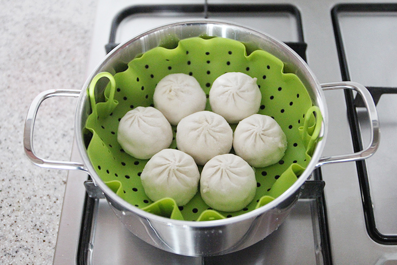 Domestic Non-toxic Silicone Steamer 2 Type 6 Color