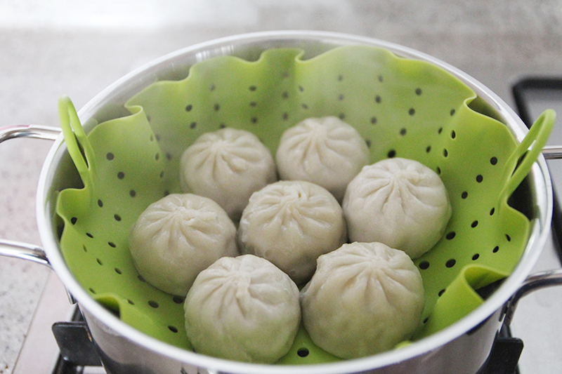 Domestic Non-toxic Silicone Steamer 2 Type 6 Color