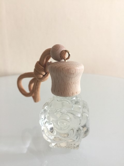 Car Air Freshener Lovely Rose Vehicle Diffuser Con