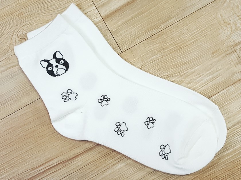 NEW SOCKS COLLECTION Bulldog fashion socks female 