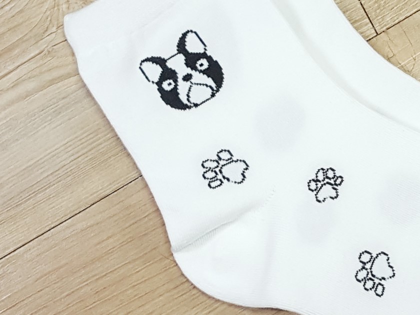 NEW SOCKS COLLECTION Bulldog fashion socks female 