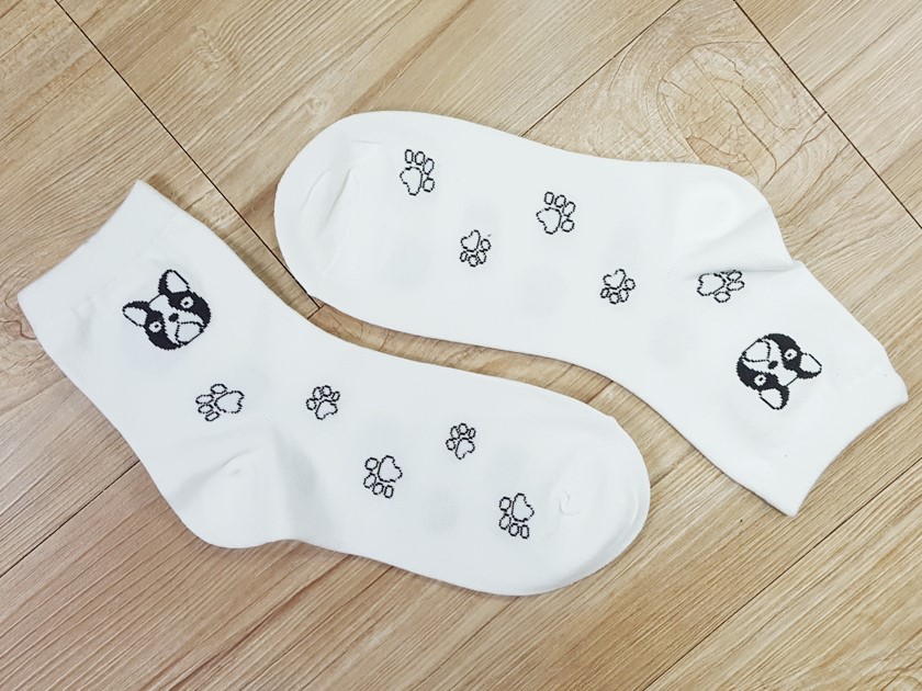 NEW SOCKS COLLECTION Bulldog fashion socks female 