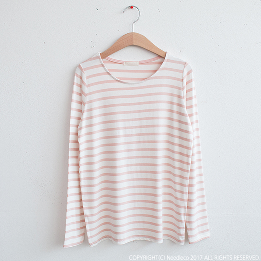 Basic Striped T-shirt 4 Color Petit Girl Tigari T-