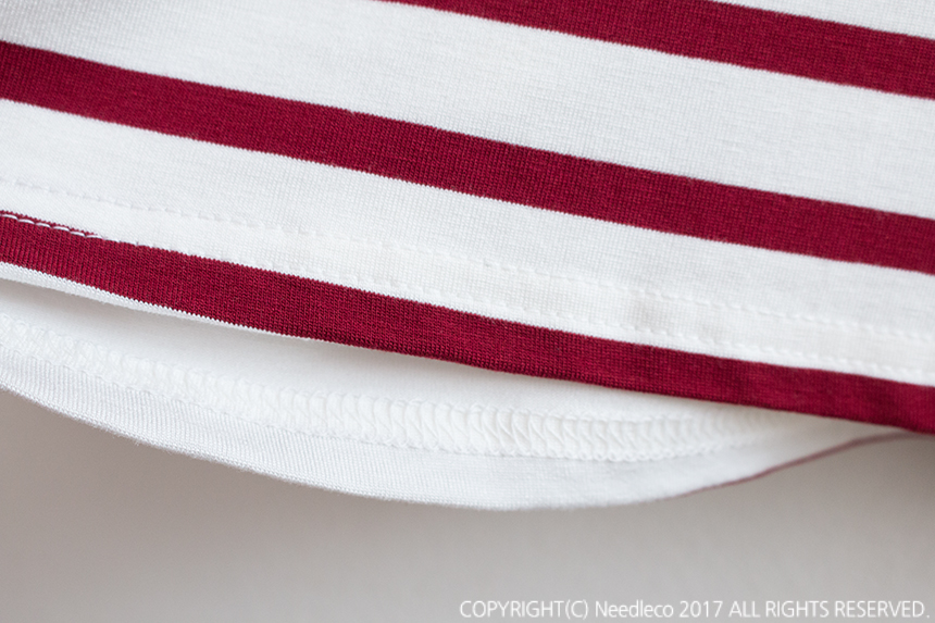 Basic Striped T-shirt 4 Color Petit Girl Tigari T-