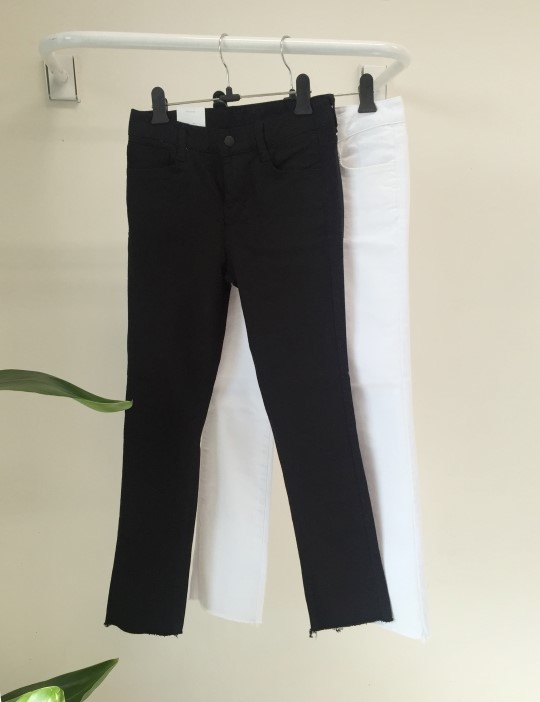 Women Jeans Pants Women's Boots Cut Slim Plain 