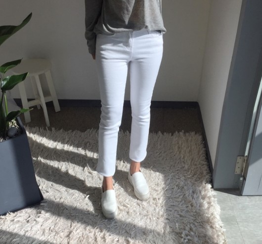 Women Jeans Pants Women's Boots Cut Slim Plain 