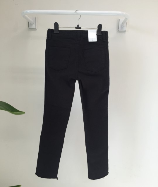 Women Jeans Pants Women's Boots Cut Slim Plain 