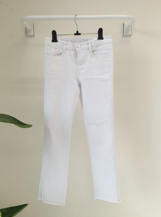 Women Jeans Pants Women's Boots Cut Slim Plain 