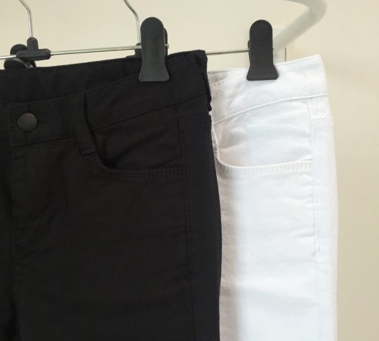 Women Jeans Pants Women's Boots Cut Slim Plain 