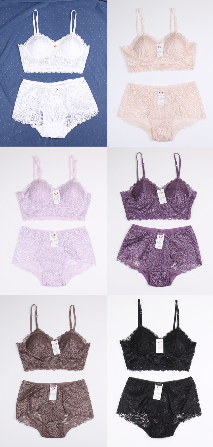 Noya lace bra set panties daily pretty big size wo
