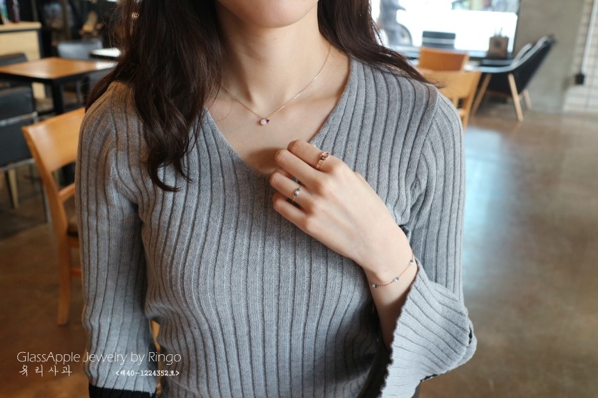 Birthstone Necklace Earrings 14k Gold