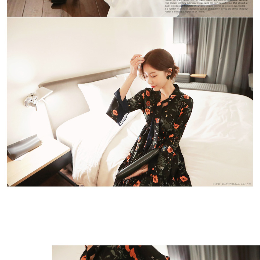 New Women Dress Wings Mall Dress Room Chiffon Colo