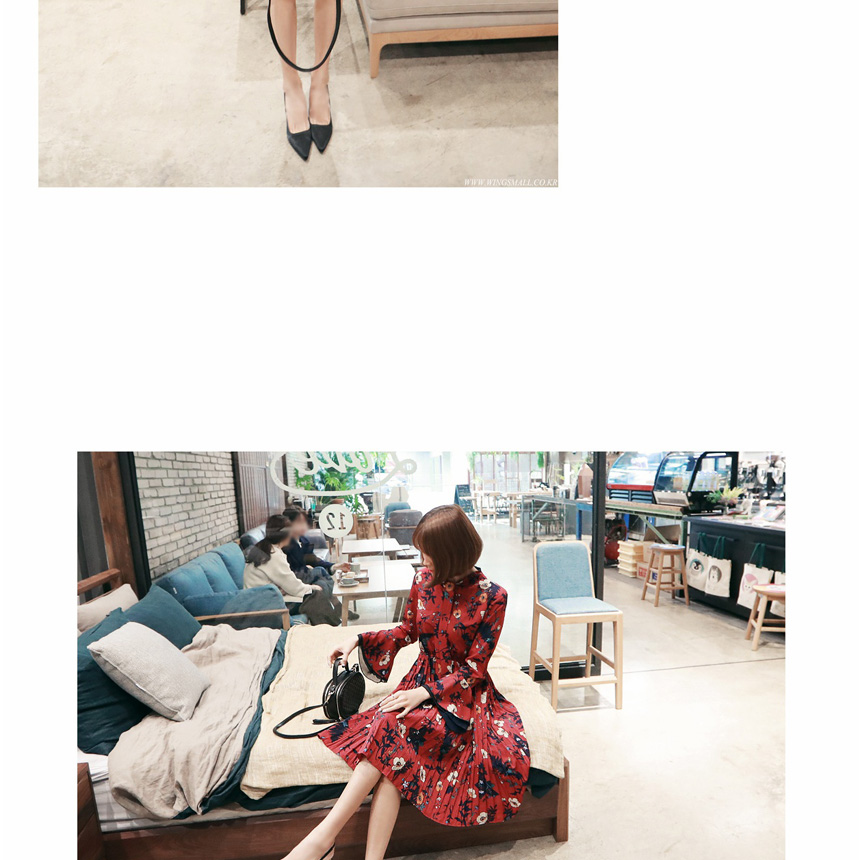 New Women Dress Wings Mall Dress Room Chiffon Colo