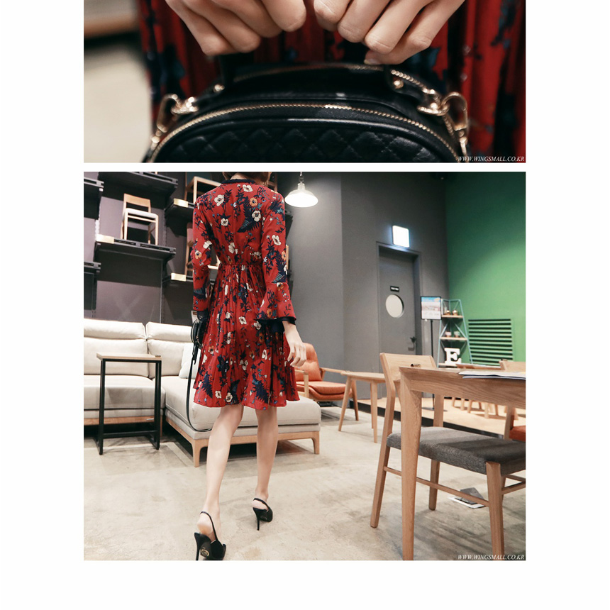 New Women Dress Wings Mall Dress Room Chiffon Colo