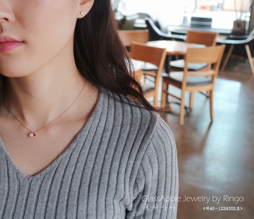 Birthstone Necklace Earrings 14k Gold