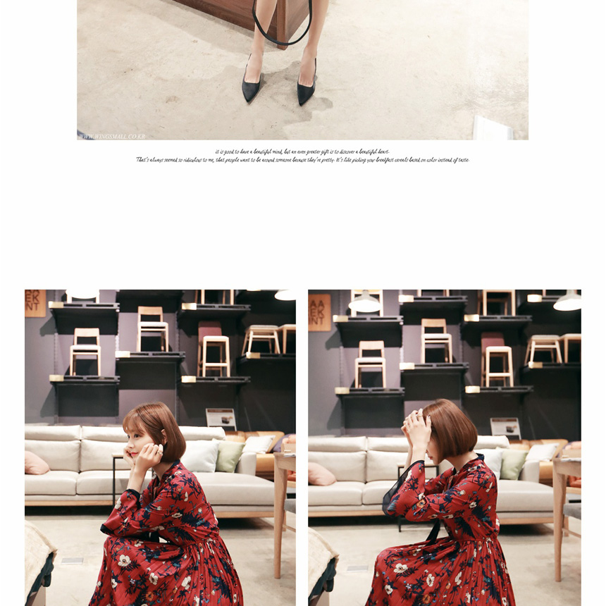 New Women Dress Wings Mall Dress Room Chiffon Colo
