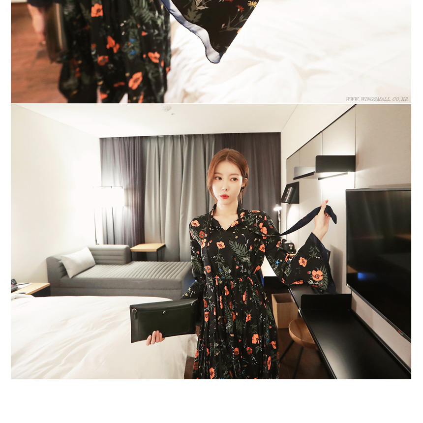 New Women Dress Wings Mall Dress Room Chiffon Colo