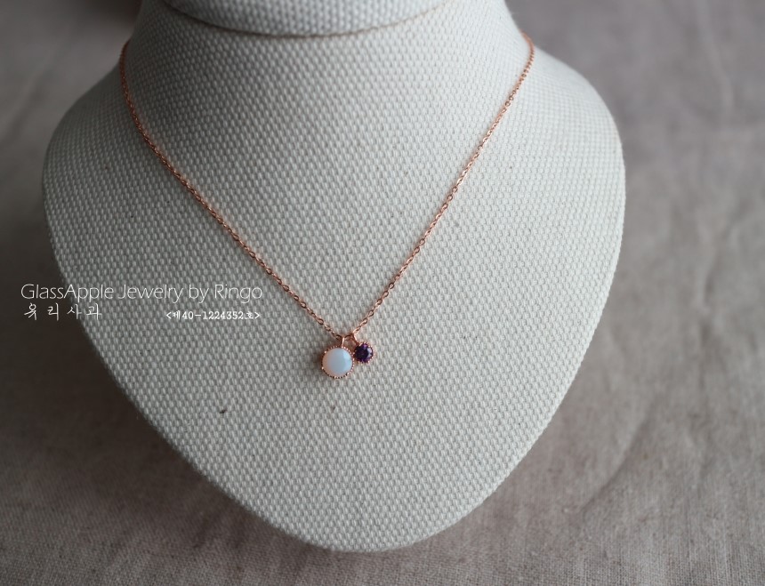 Birthstone Necklace Earrings 14k Gold