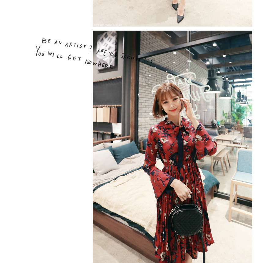 New Women Dress Wings Mall Dress Room Chiffon Colo
