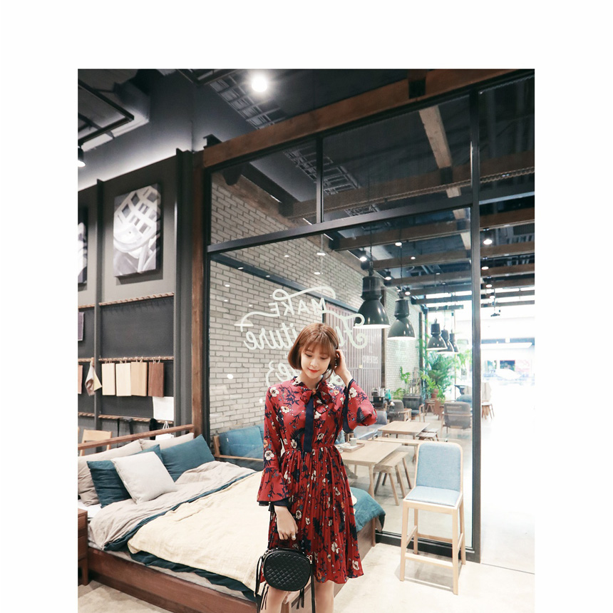 New Women Dress Wings Mall Dress Room Chiffon Colo