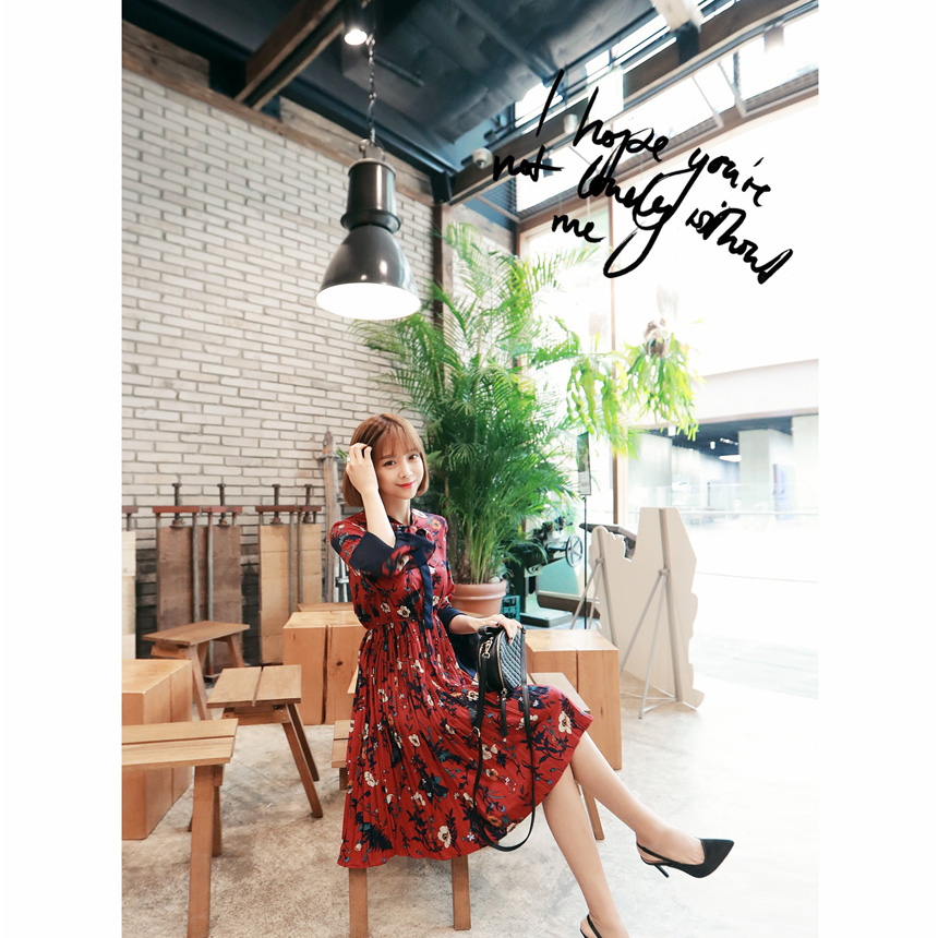 New Women Dress Wings Mall Dress Room Chiffon Colo
