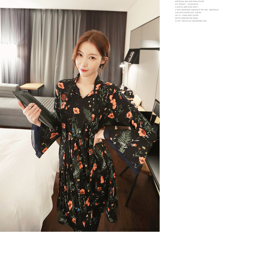 New Women Dress Wings Mall Dress Room Chiffon Colo