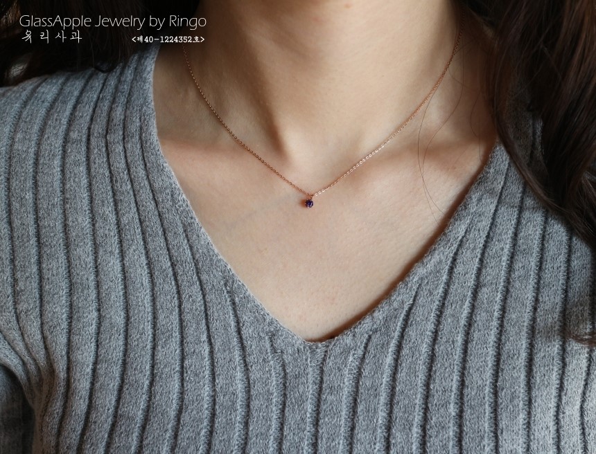 Birthstone Necklace Earrings 14k Gold