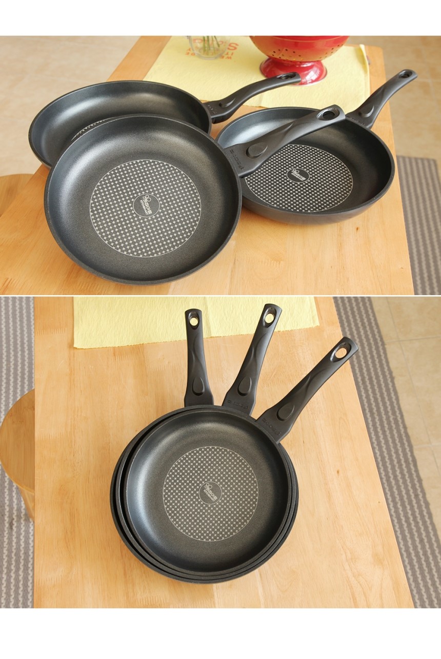 NEW FRYING PAN Kitchen Art Gold Dial Casting Fryin