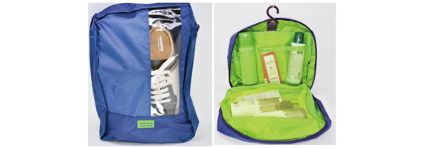 NEW TRAVEL STORAGE ORGANISER Travel Pouch 7-piece 