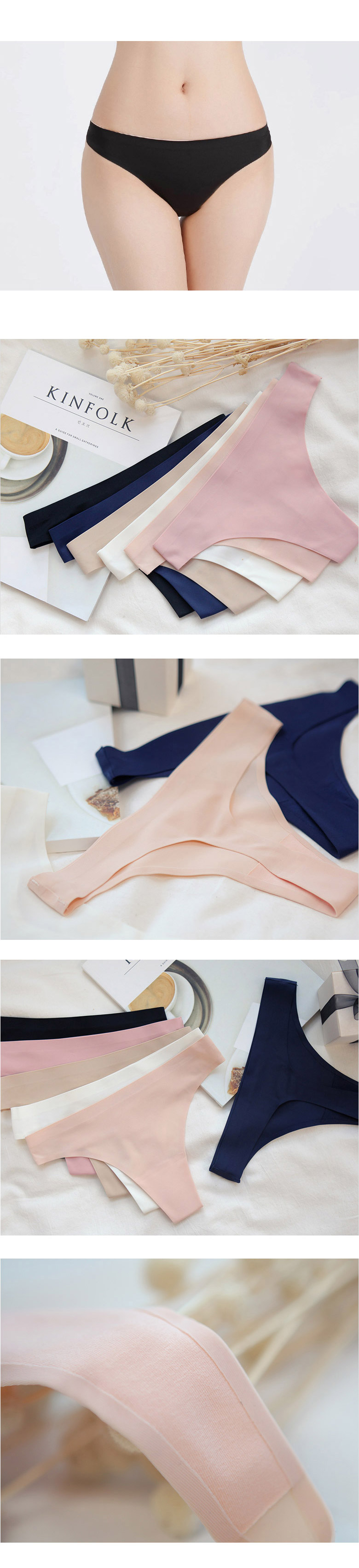 Women Underwear Slimline Nude Nude Panties Lace Se