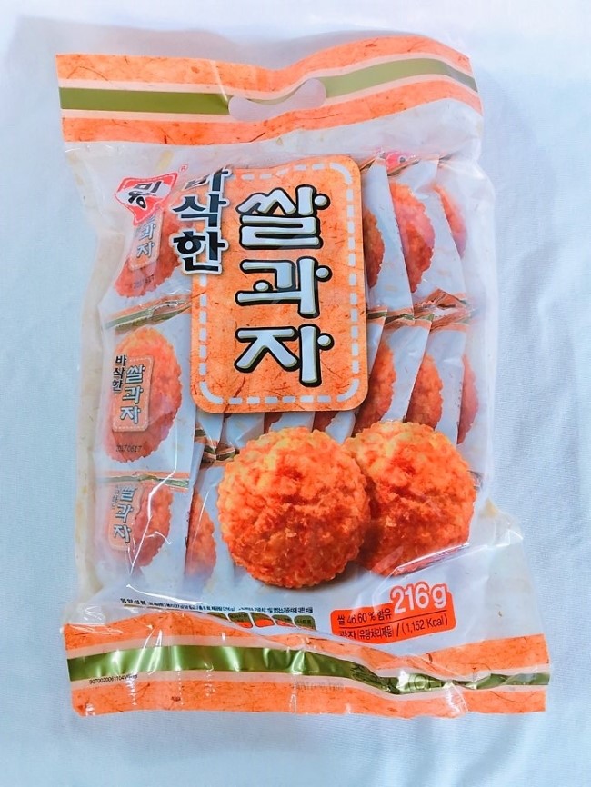 Korean Snack Limit Foods Miso Rice Cookies 320g Ad