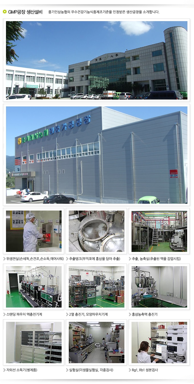 Korea Ginseng Punggi Ginseng Nonghyup Yellow Peppe